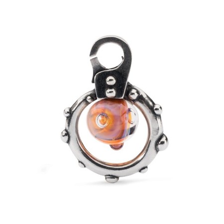 Ciondolo Uva Spina Trollbeads argento e vetro - TAGPE-00043