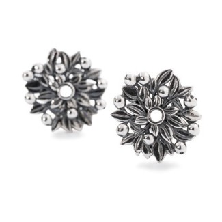 Orecchini bacche di Mirtillo Trollbeads argento - TAGEA-20017