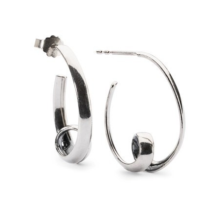 Unendlichkeit Ohrringe Trollbeads Silber -  TAGEA-00064