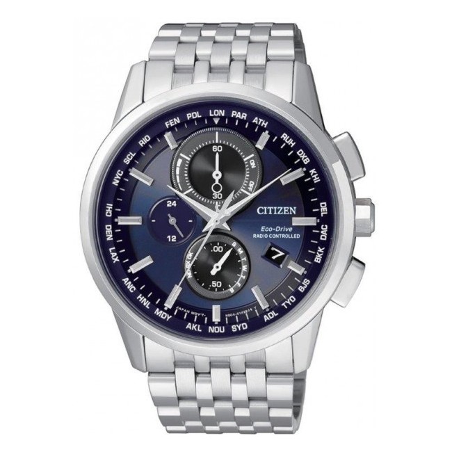 Orologio Citizen crono Eco drive solar system acciaio - AT8110-61L