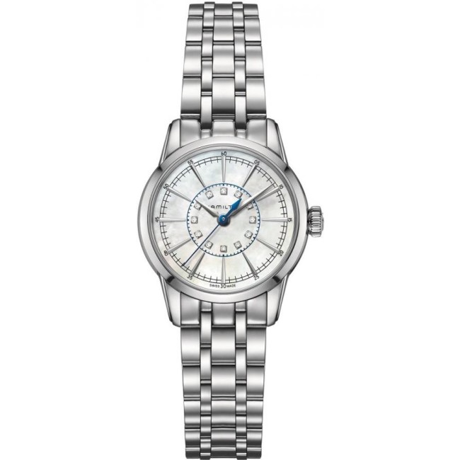 Railroad Hamilton lady watch with diamond-H40311191