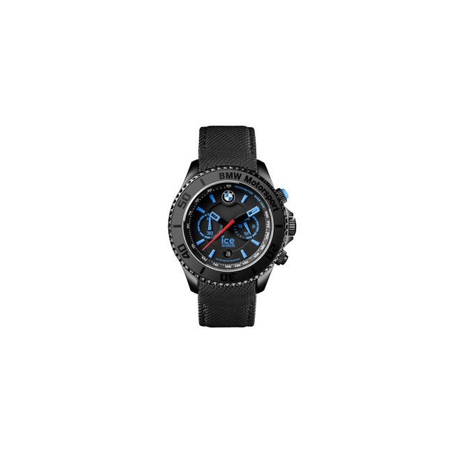 Beobachten Ice BMW Motorsport Chrono blauen und schwarzen Mann - BM.CH.KLB.BL14