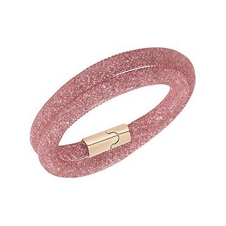 Swarovski Stardust Rosa Doppel Armband Small - 5102556