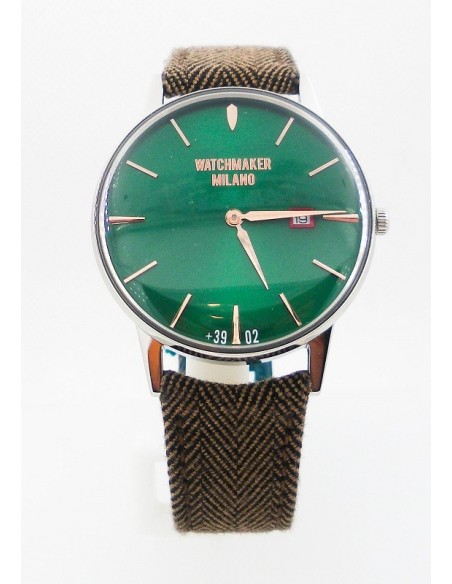 Orologio Vintage Watchmaker Milano quadrante verde - WM.00A.05