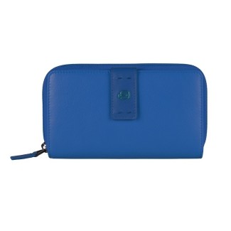 Piquadro women's leather wallet with coin pocket Pulse - PD1354P15/BLU 2