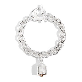 Bracelet "be Queriot Milano" mit indischen Bell Silber und Bronze