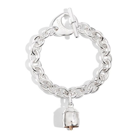 Bracelet "be QUERIOT Milano" with Indian Bell silver and bronze