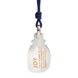 Queriot Potion charm Joy pendant Silver and Rose Gold 