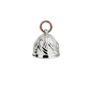 Flourish Bell silver and gold line Civita by Queriot - F12O02CIN