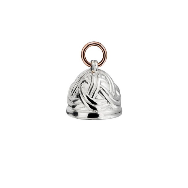Flourish Bell silver and gold line Civita by Queriot - F12O02CIN