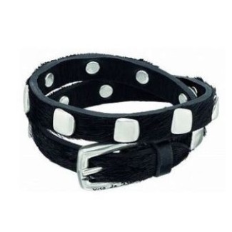Bracciale No Blamisch Uno de50 borchie e pelle - PUL1362NGRMTL0M