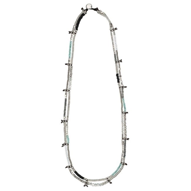 Collana Kanication Uno de50 lunga doppio filo - COL0988MTLVRD0U