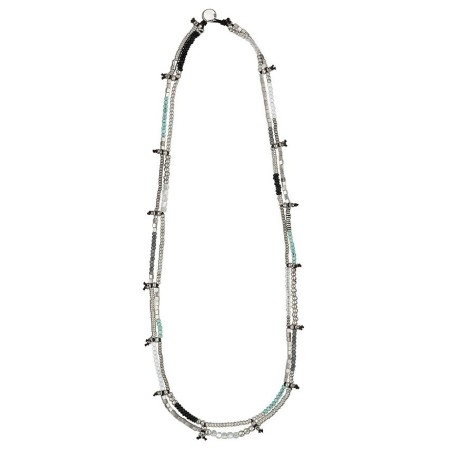 Woman necklace Kanication Uno de50 long - COL0988MTLVRD0U