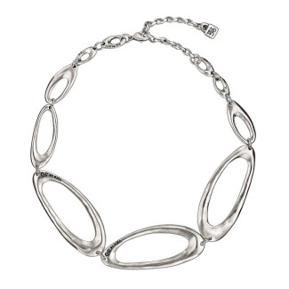 Necklace Out of orbit Uno de50 metal wheels motif- COL0936MTL0000U