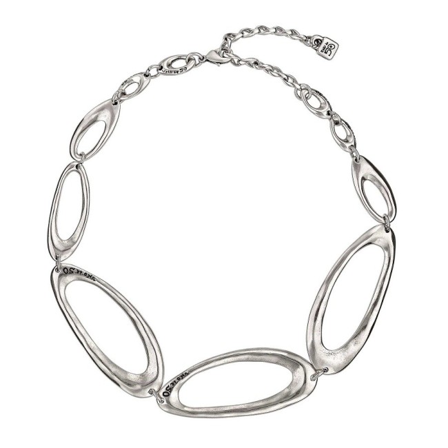 Collana Out of orbit Uno de50 metallo cerchi - COL0936MTL0000U