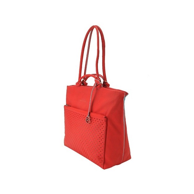 Piquadro  tote bag with front pocket red - BD3305S75/R