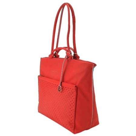 Piquadro  tote bag with front pocket red - BD3305S75/R