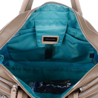 Piquadro Double handle computer portfolio briefcase 2