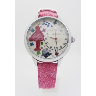 Le Carose Time woman's watch pink strap