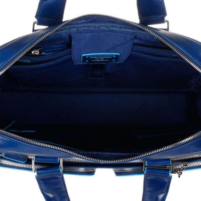 Portfolio computer briefcase with iPad/iPadAir compartment Blue Square - CA2849B2/BLU3