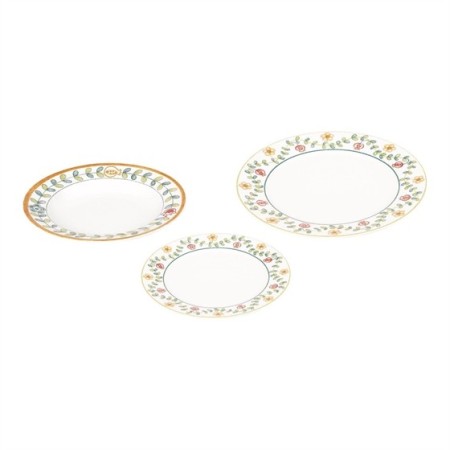 Set piatti Thun Orianne fiori e foglie  - P1412A91
