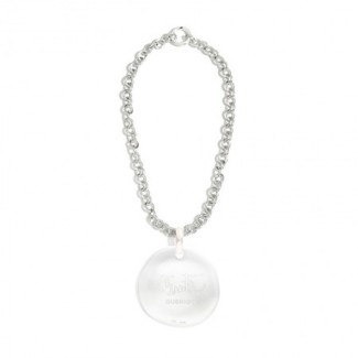 Portachiavi Queriot con anellino Brisè argento - P12A03