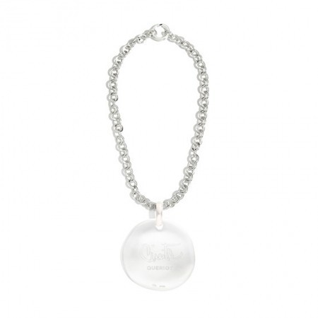 Portachiavi Queriot con anellino Brisè argento - P12A03