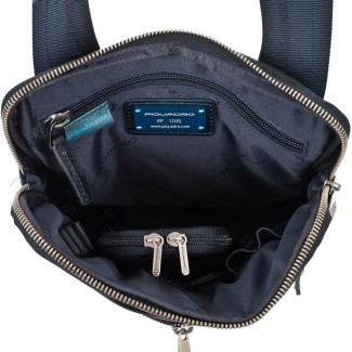 Flache Tasche mit abnehmbaren Handy Etui-Leder und Stoff CA1358FR/N 2