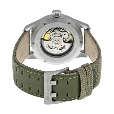 Hamilton Khaki Field Automatisches Stoff-Uhr-H70595963