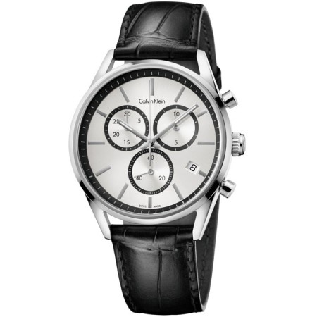 Calvin Klein Herrenuhr Quarzwerk Chronograph Formalität - K4M271C6