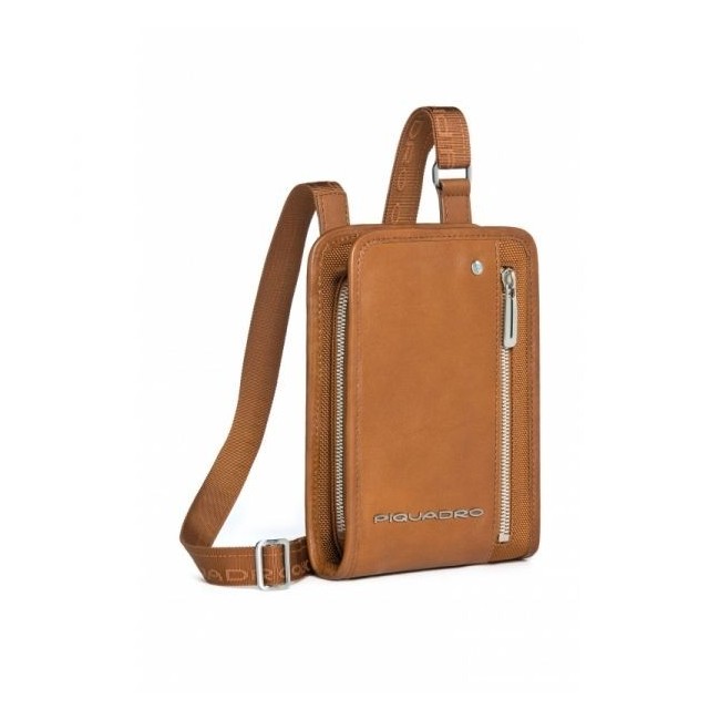 Piquadro Borselo leather zip line man Link-CA1933LK/AR