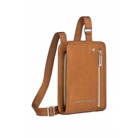 Piquadro Borselo leather zip line man Link-CA1933LK/AR