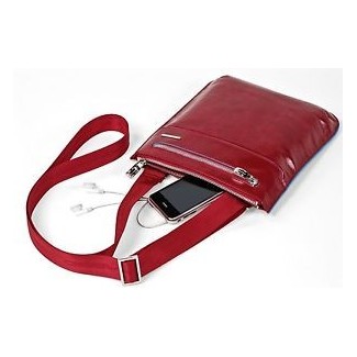 Roter Lederband von Piquadro Blue Square-CA1358B2/R