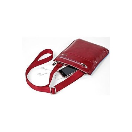 Roter Lederband von Piquadro Blue Square-CA1358B2/R