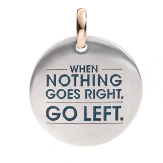 Large coin "When Nothing goes Right ... Civita by Queriot