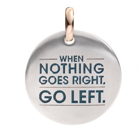 Large coin "When Nothing goes Right ... Civita by Queriot