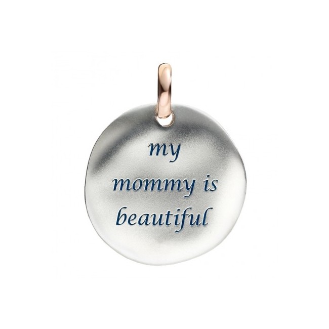 Moneta in argento My mommy is Beautiful Civita by Queriot