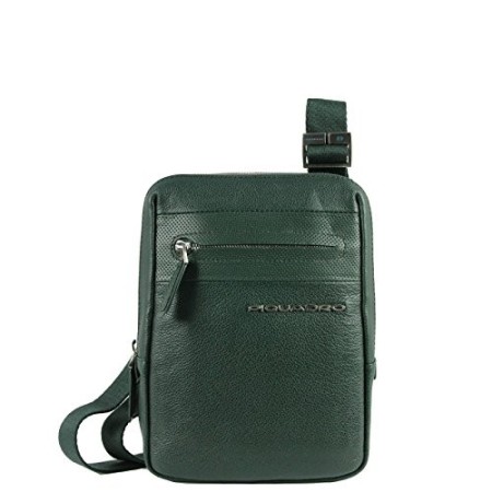 Leather iPad pouch with Piquadro Làszlò-CA3084W64/VE