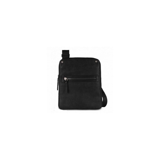 Leather pouch with Piquadro Tau-CA1816W06/N