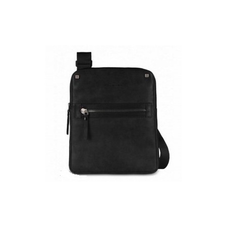 Leather pouch with Piquadro Tau-CA1816W06/N