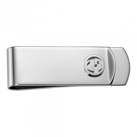 Fermasoldi Gucci Interlocking G in argento - YBF34308600100U