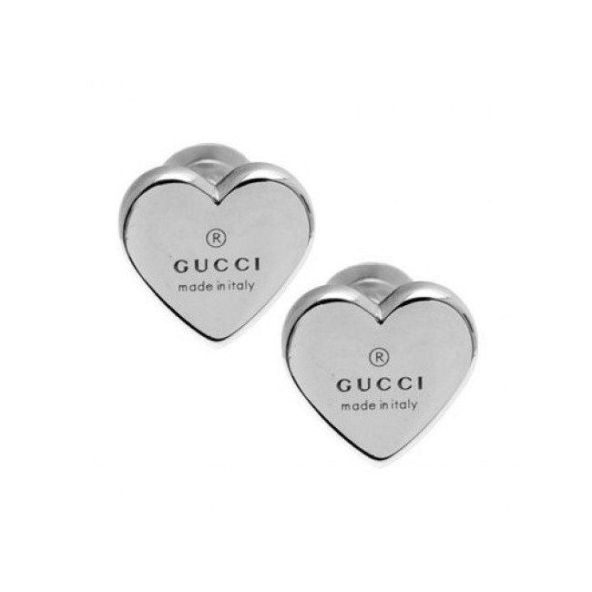 Orecchini Gucci a lobo Trademark cuore - YBD35625000100U