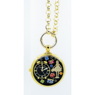 Orologio collana Le Carose Time Cipolle Cu Cu dorato