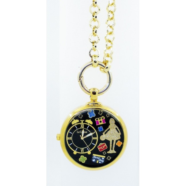 Necklace Watch The Golden Onions Cu Carose Time