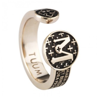 Bronze-plated silver ring Infinituum TUUM Mater