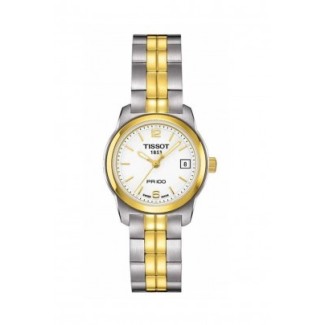 Orologio Tissot PR100 Quartz Lady acciao dorato - T0492102201700