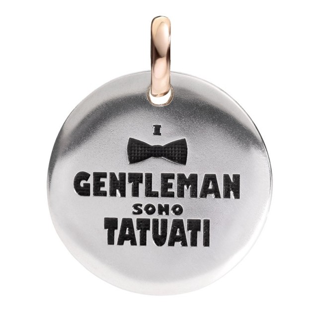 Large coin silver gentlemen Civita by Queriot