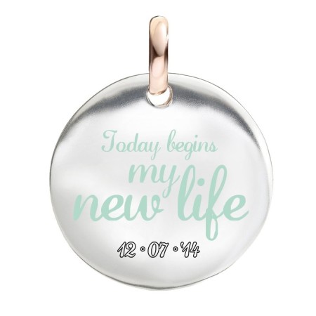 Big money Today (with engraving) in silver Civita by Queriot