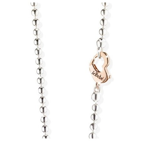 Collana catena cuore in Argento ed Oro Le Bebè - SNMA001