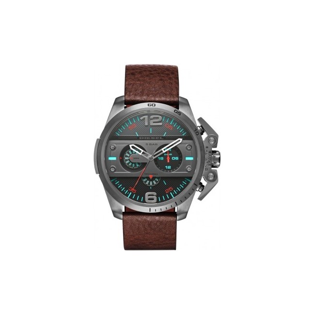 Diesel chronograph DZ4387-brown skin model Ironside